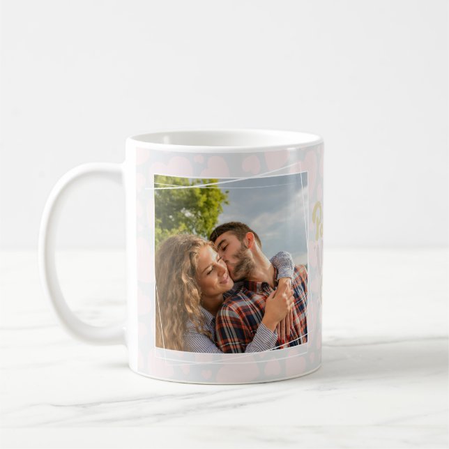 Mug Vibes positives ajouter uniquement photo personnal (Gauche)