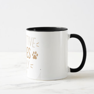 Mug Vibes Positives Uniquement - Amateur de Chiens Mig