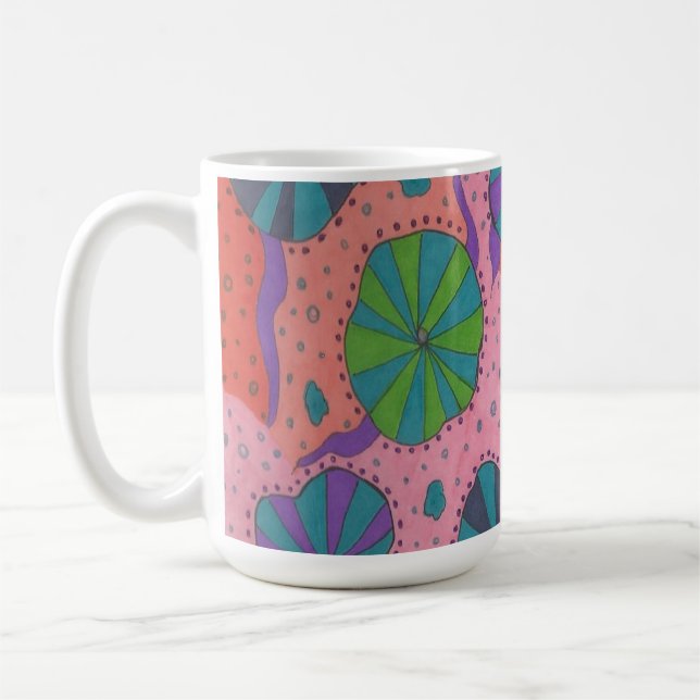 Mug Vibes rétro funky (Gauche)