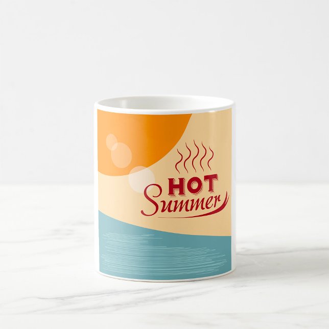 Mug Vibes Rétro Vintage Été Chaud (Créateur téléchargé)