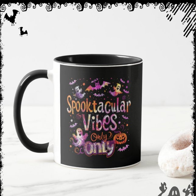 Mug Vibes Surnaturelles Uniquement | ExDesigner | Hall (Créateur téléchargé)