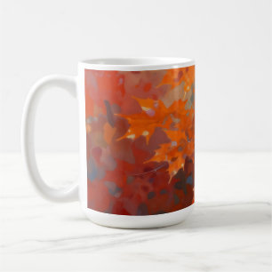 Mug Vibrant Canopée de Feuilles d'Érable d'Automne