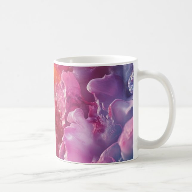 Mug Vibrant Coral Reef Abstrait (Droite)