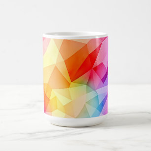 Mug Vibrant Geometric Abstract