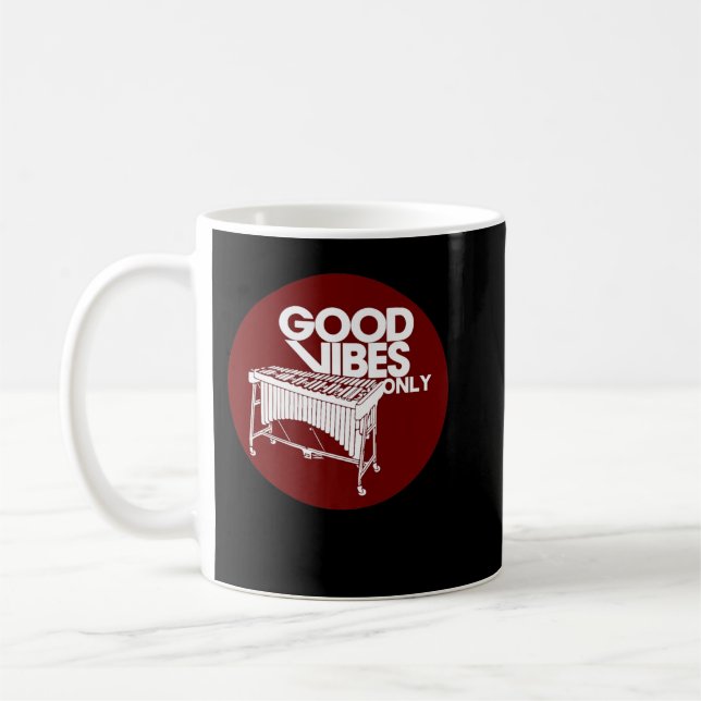 Mug Vibraphone Good Vibes uniquement - Vibraphonist &  (Gauche)