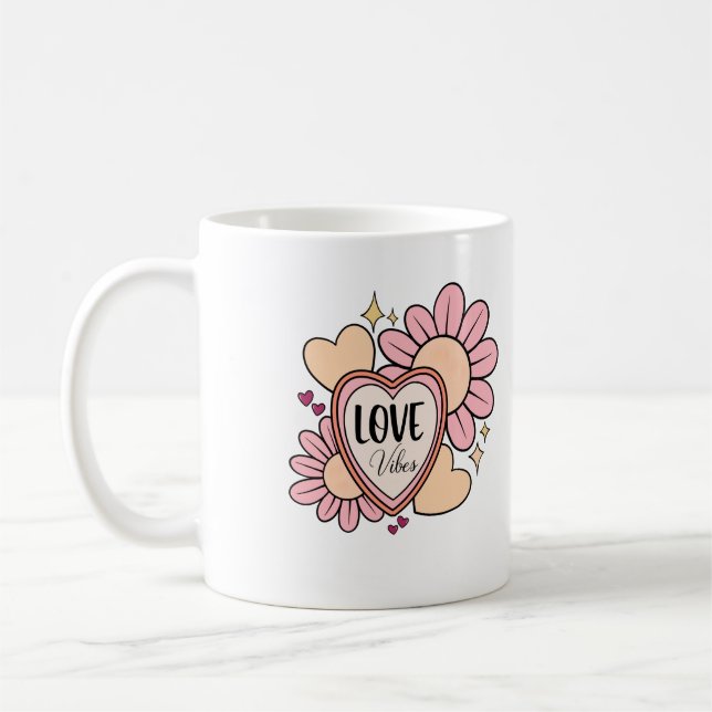 Mug Vibrations d'amour (Gauche)