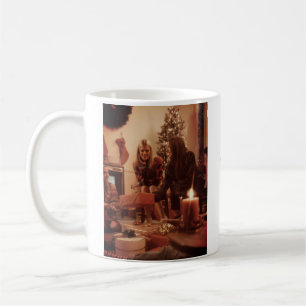 Mug Vibrations joyeuses ajout photo famille Noël nom s