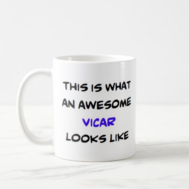 Mug vicaire, génial (Gauche)