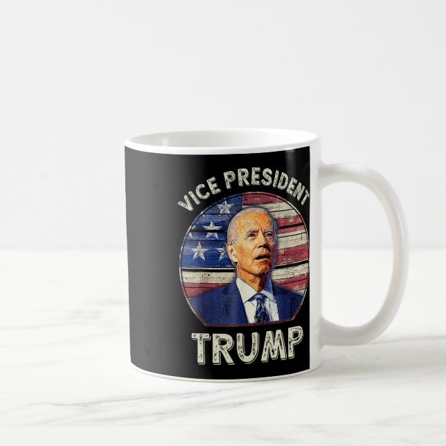 Mug Vice-président Trump Drapeau américain Biden Élect (Droite)