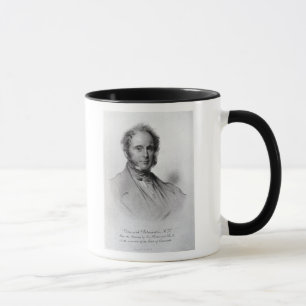 Mug Vicomte Palmerston, gravé par le marcheur d'émer