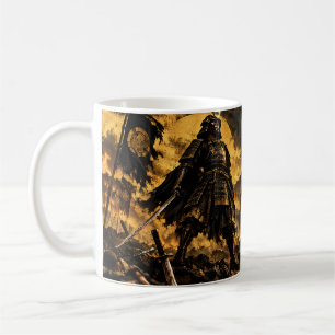 Mug Victoire Samouraï (勝) – Champ de bataille doré Jap