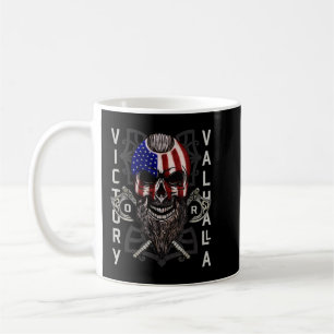 Mug Victoire Viking américaine Valhalla Ax & Skull
