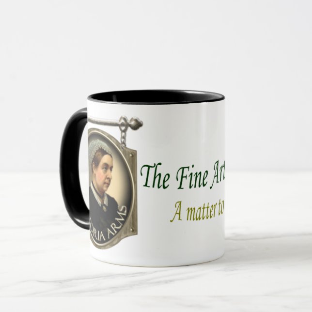 Mug Victoria arme le signe de Pub (Devant gauche)