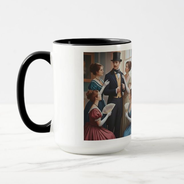 Mug Victorian Era Society  Scena (Gauche)