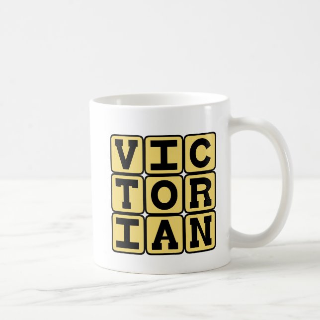 Mug victorien, style architectural (Droite)
