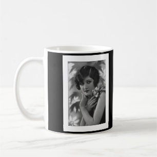 Mug Victorienne stupéfiant en noir et blanc