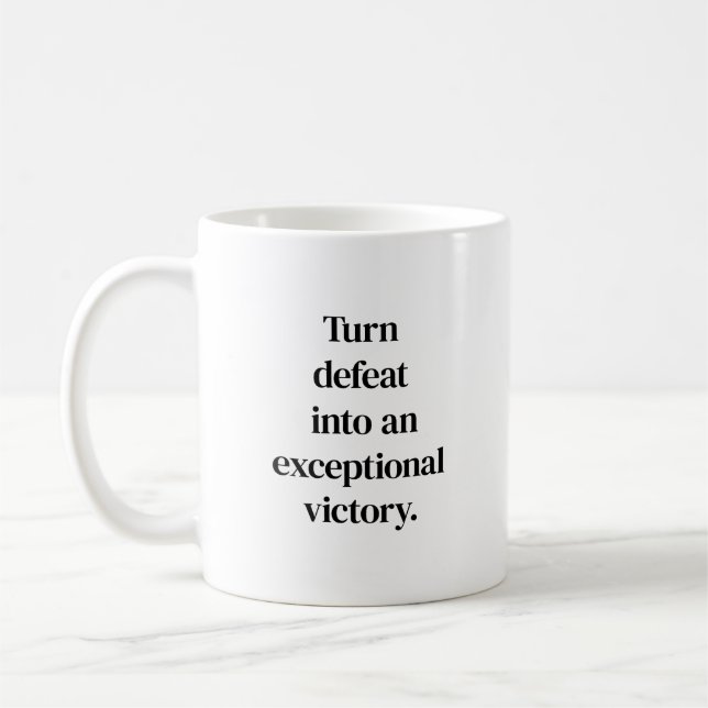Mug victorieux exceptionnel (Gauche)