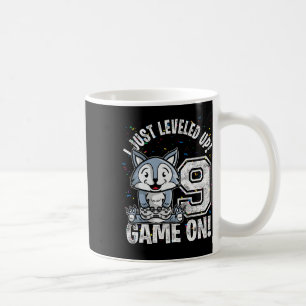 Mug Vidéo de cadeaux pour garçon ou fille loup pour 9