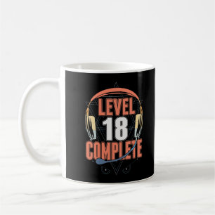 Mug Vidéo Gamer 18 Ans Jeu Cool Enfant