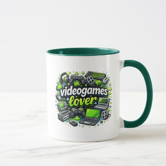Mug Videogames Lover (Droite)