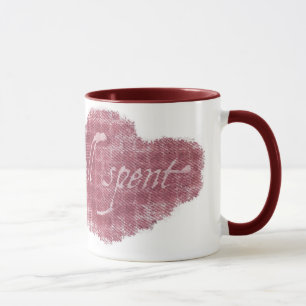 Mug Vie bien passé marron muet