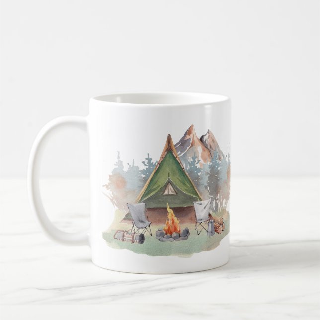 Mug Vie de camping (Gauche)