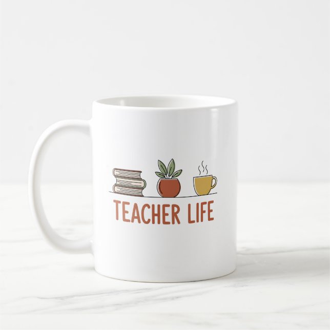 Mug Vie d'enseignant (Gauche)