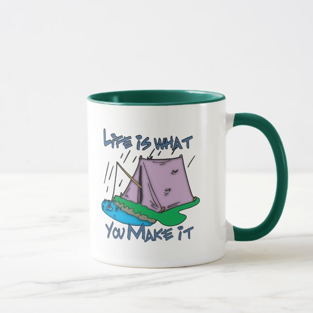 Mug Vie du camping (Droite)