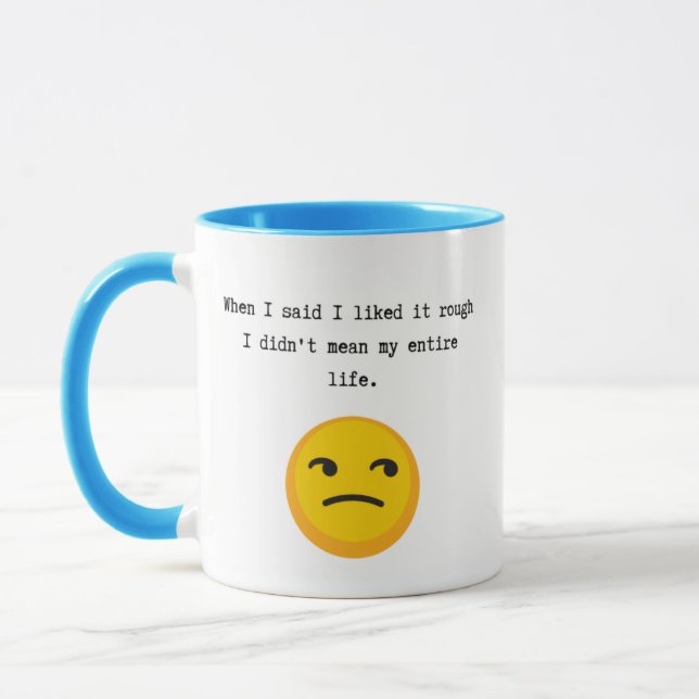 Mug Vie dure (Gauche)