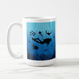 Mug Vie marine sous-marine