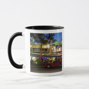 Mug Vie nocturne sur Ocean Drive, South Beach, Miami