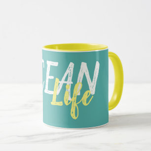 Mug VIE OCÉANIQUE marine vive