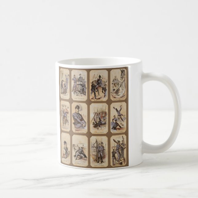 Mug Vie quotidienne dans un camp militaire des (Droite)