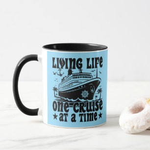 Mug Vie Une Croisière À La Fois Vacances En Famille