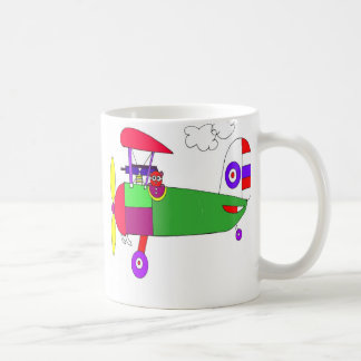 Mug vieil avion de la guerre 1 de haute plaine