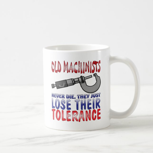 Mug Vieil épitaphe de machinistes (Droite)