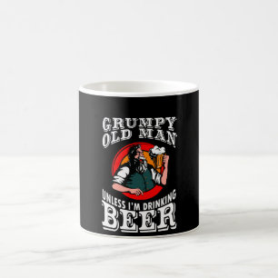 Mug Vieil homme grincheux à moins que bière Im potab