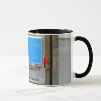 Mug Vieille boîte d'appel d'urgence