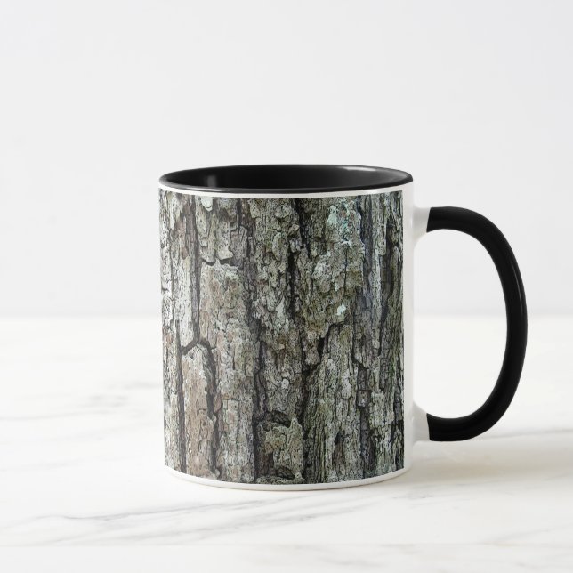 Mug Vieille écorce de pin de nature (Droite)