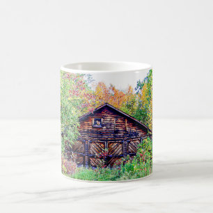 Mug Vieille grange à l'automne