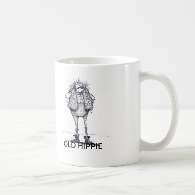 MUG VIEILLE HIPPIE (Droite)