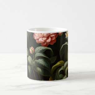 Mug Vieille vie botanique de jardin de fleurs nature m