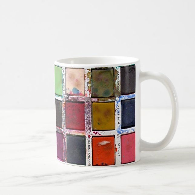 Mug Vieilles peintures grunges (Droite)
