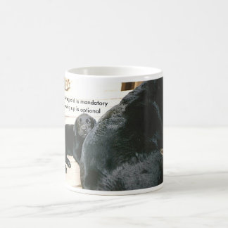Mug Vieillir est grandir obligatoire est facultatif