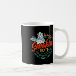 Mug Vielle Rangée Fumée Viandes Et Joues De Clappage D