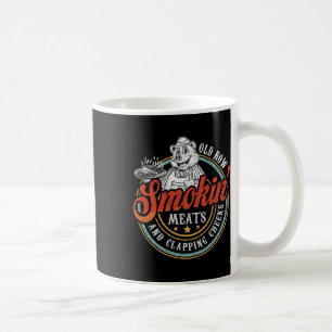 Mug Vielle Rangée Fumée Viandes Et Joues De Clappage D