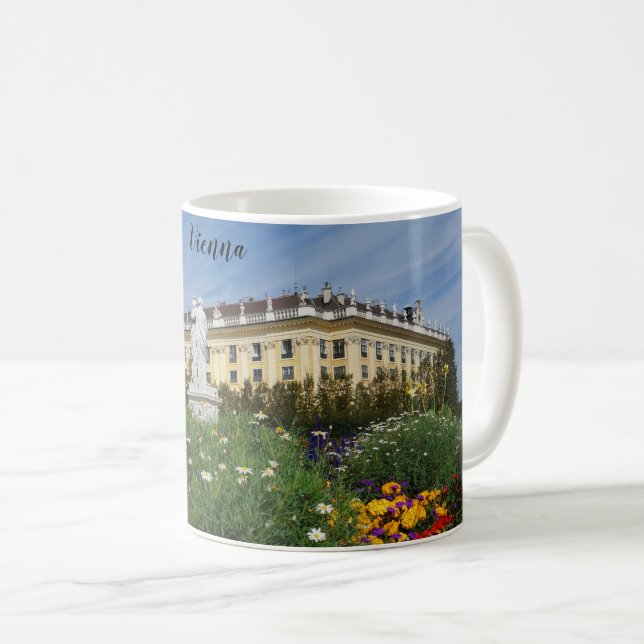 Mug Vienne Autriche Voyage Photo Schonbrunn Palace (Devant droit)
