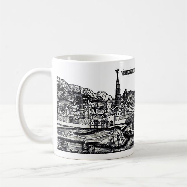 Mug Vienne capitale de l'Autriche  (Gauche)