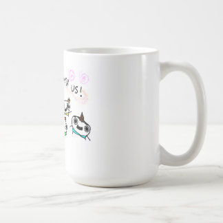 Mug "Viennent le jeu avec nous "