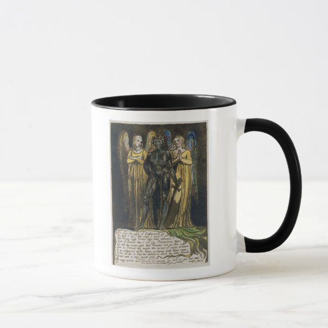 Mug "Vient maintenant la nuit…" plat 7 de la 'Europe. (Droite)